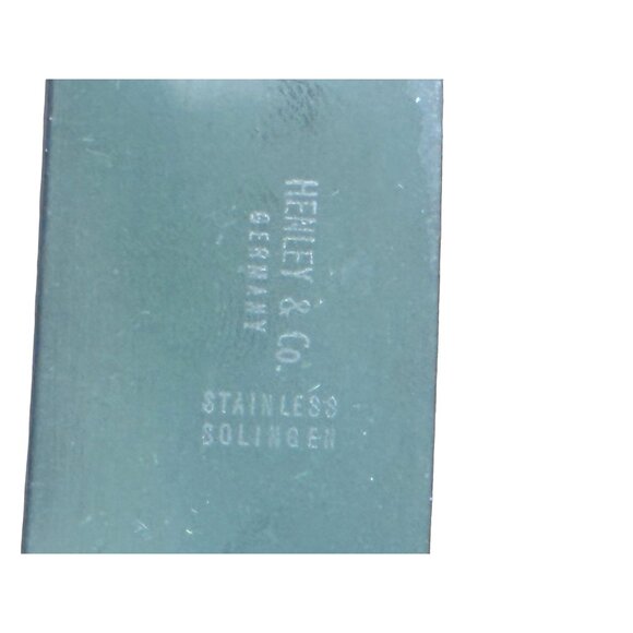 Vintage Rare Henley & Co Stainless Carving Set Made in Germany‎ 1940's - Picture 8 of 9